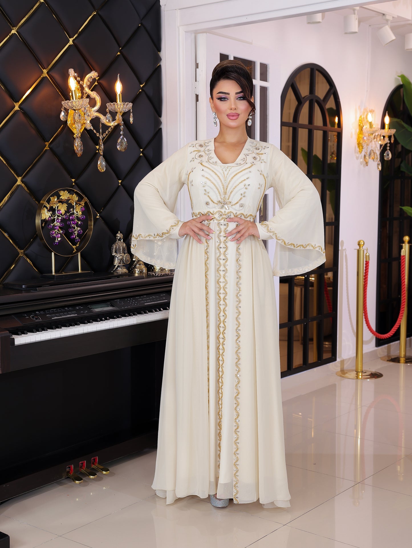 قفطان شك وتطريز